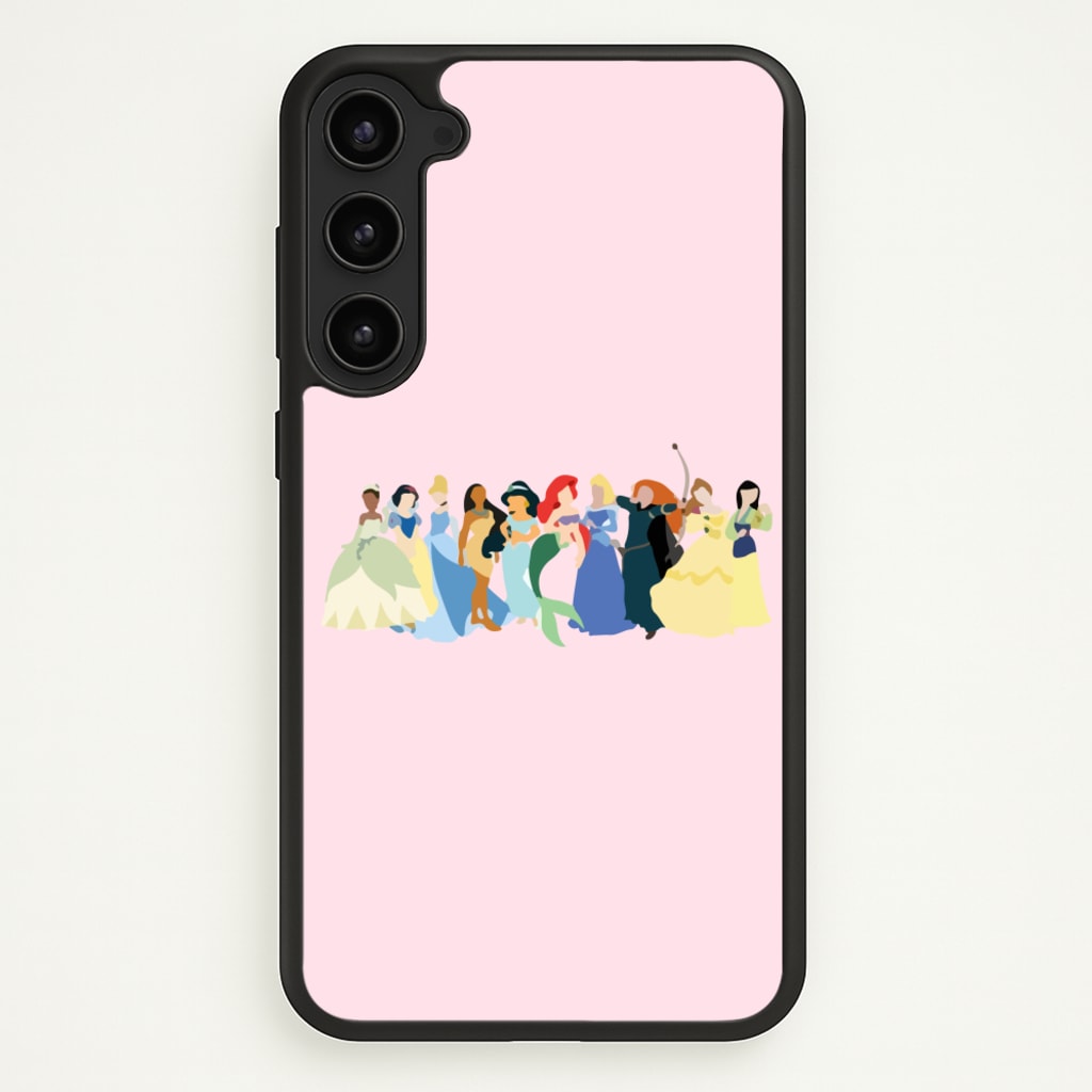 Fairytale Princesses Cast - Disney Phone Case for Galaxy S23