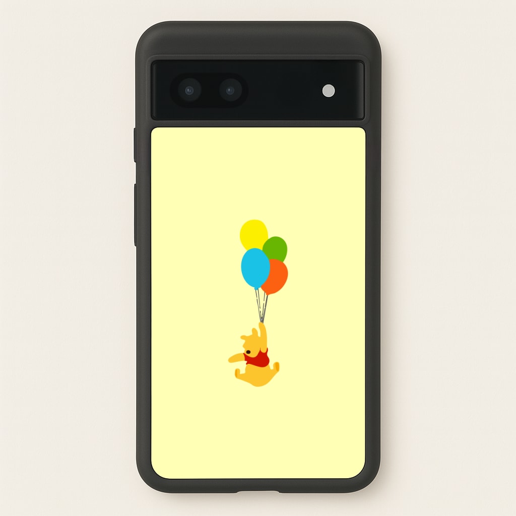Pooh On Balloons - Disney Phone Case for Google Pixel 7a
