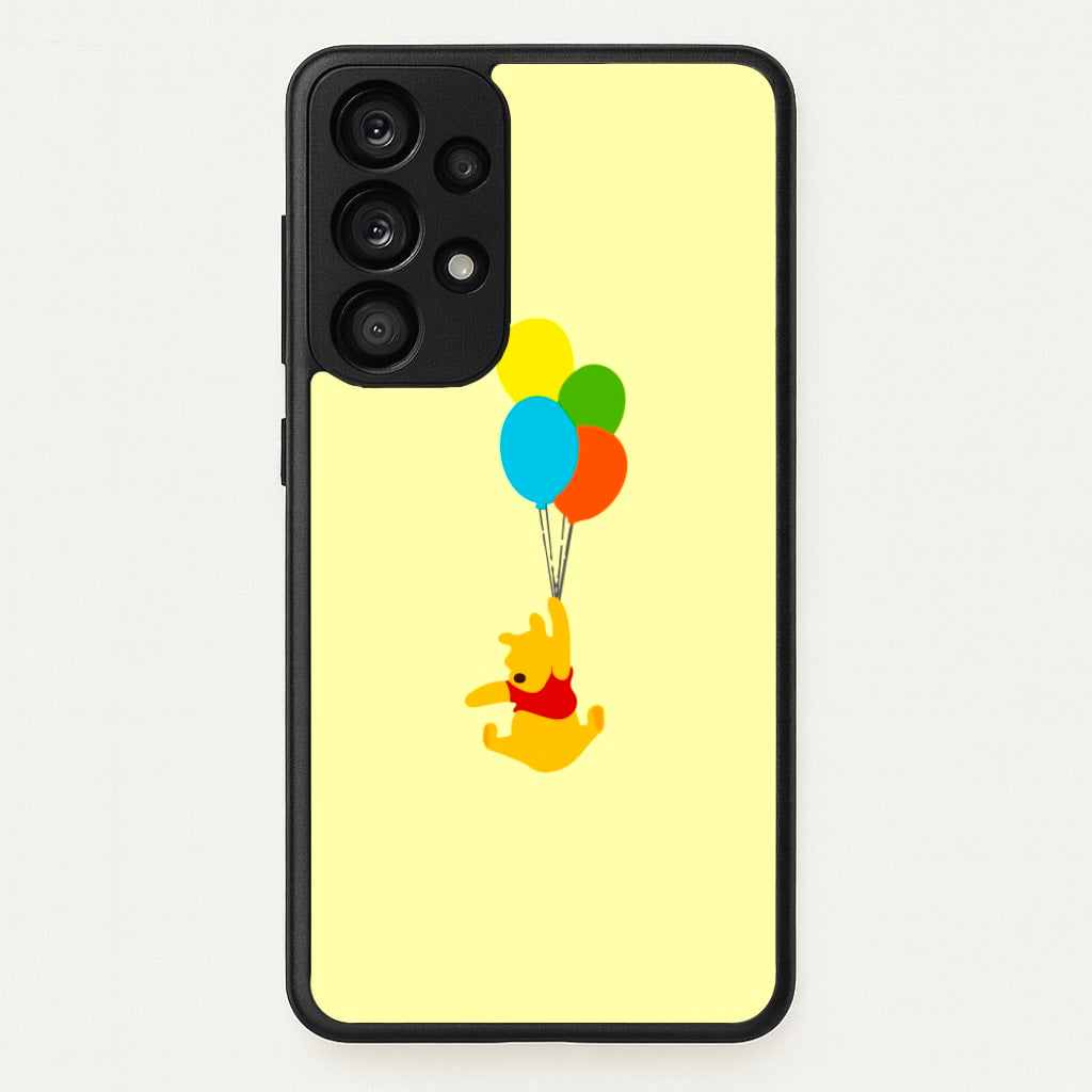 Pooh On Balloons - Disney Phone Case for Galaxy A33