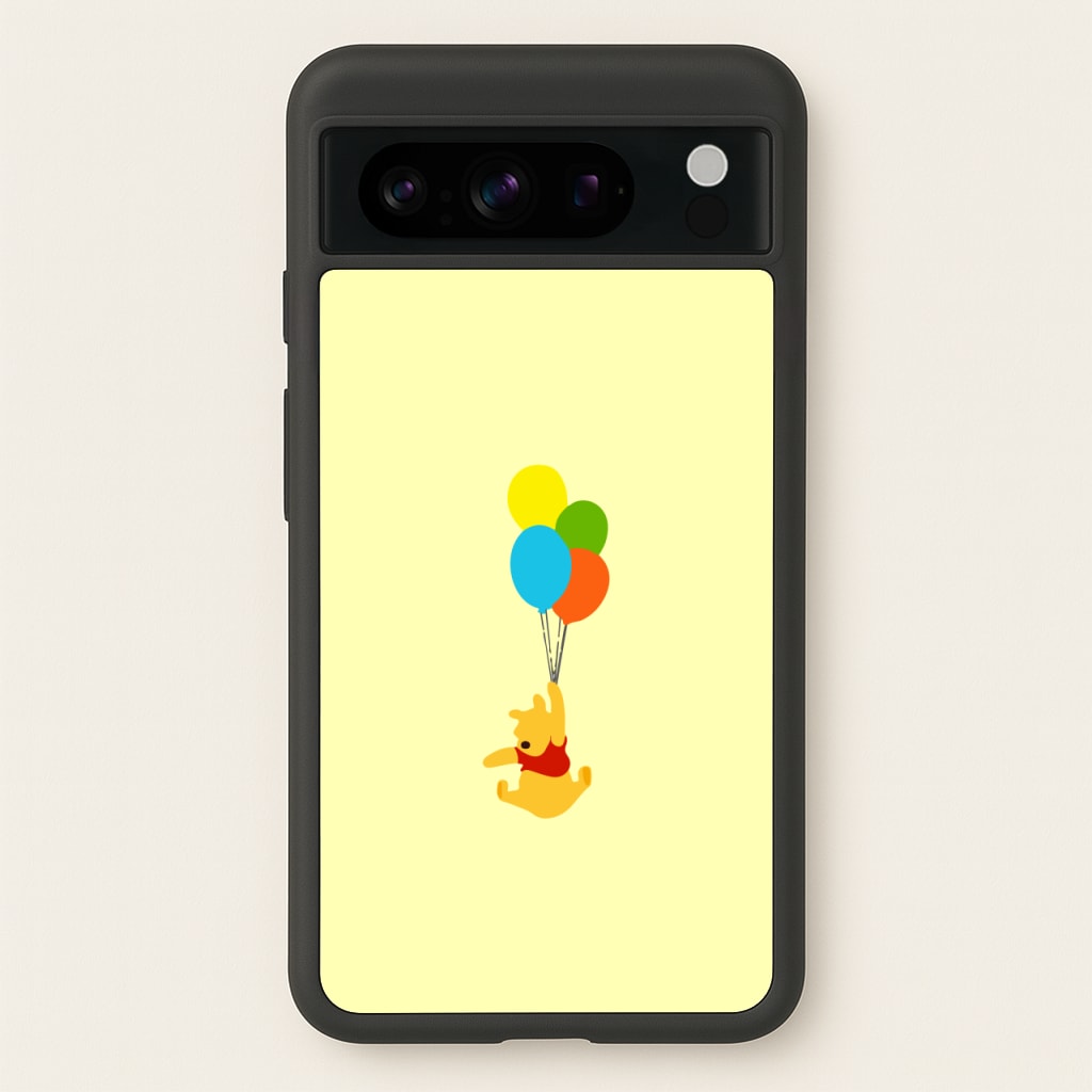 Pooh On Balloons - Disney Phone Case for Google Pixel 8 Pro