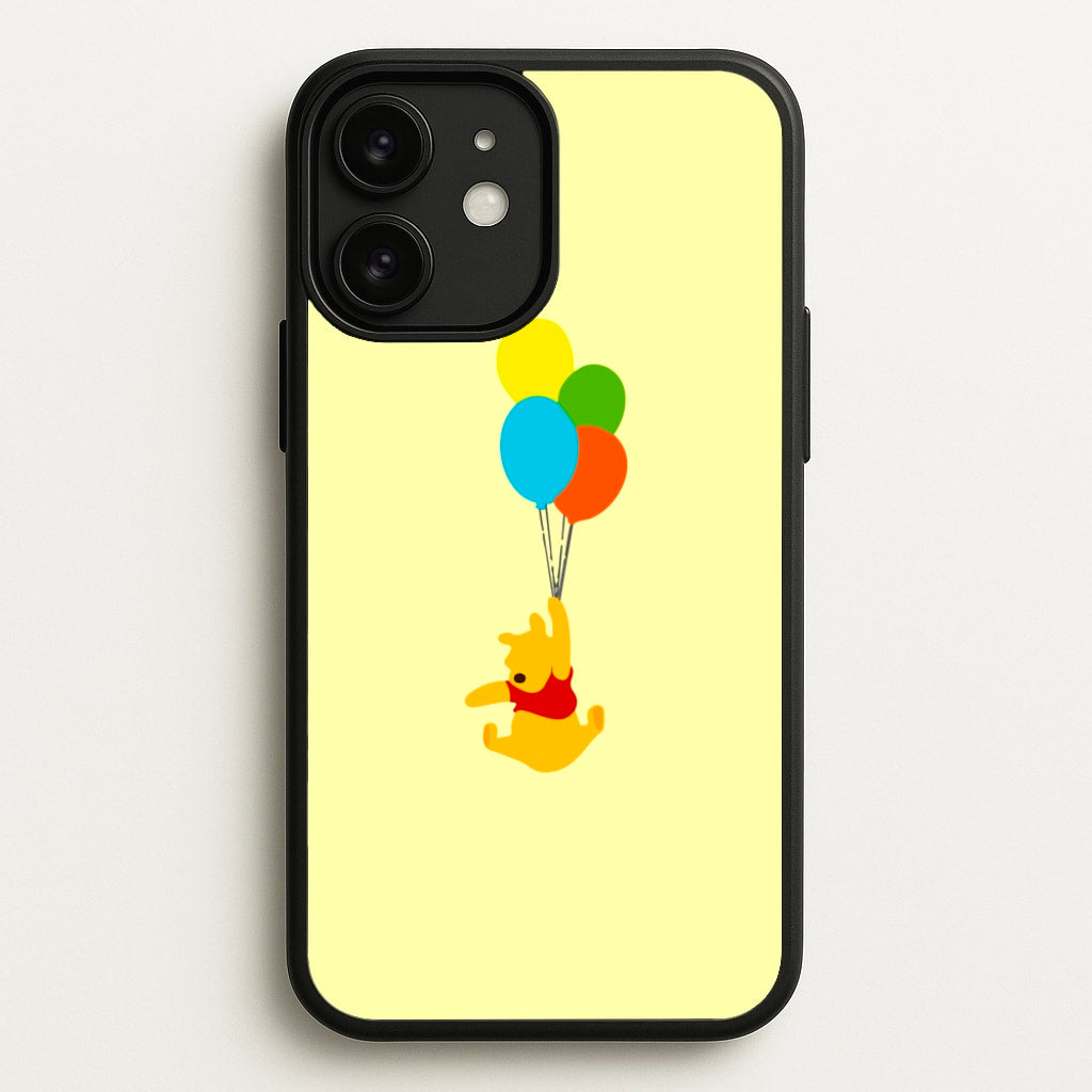 Pooh On Balloons - Disney Phone Case for iPhone 11
