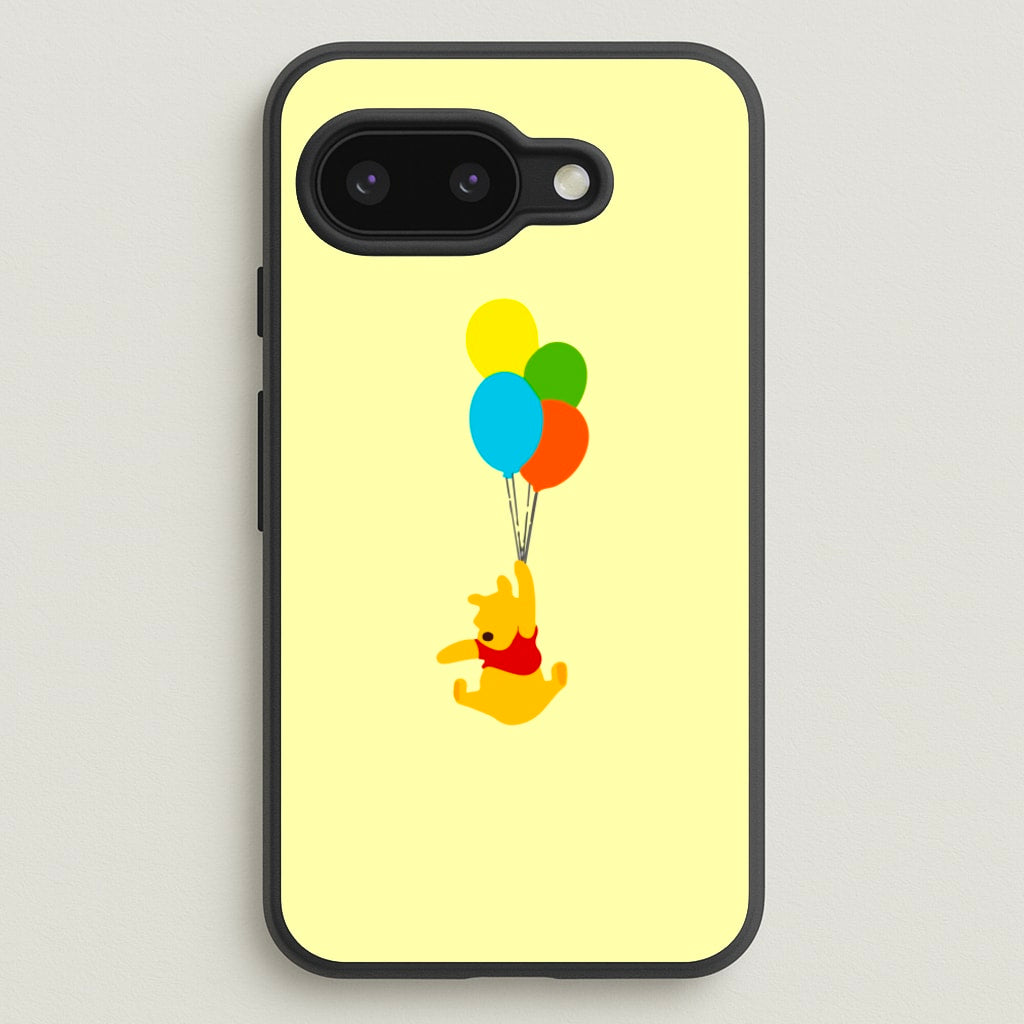 Pooh On Balloons - Disney Phone Case for Google Pixel 9a