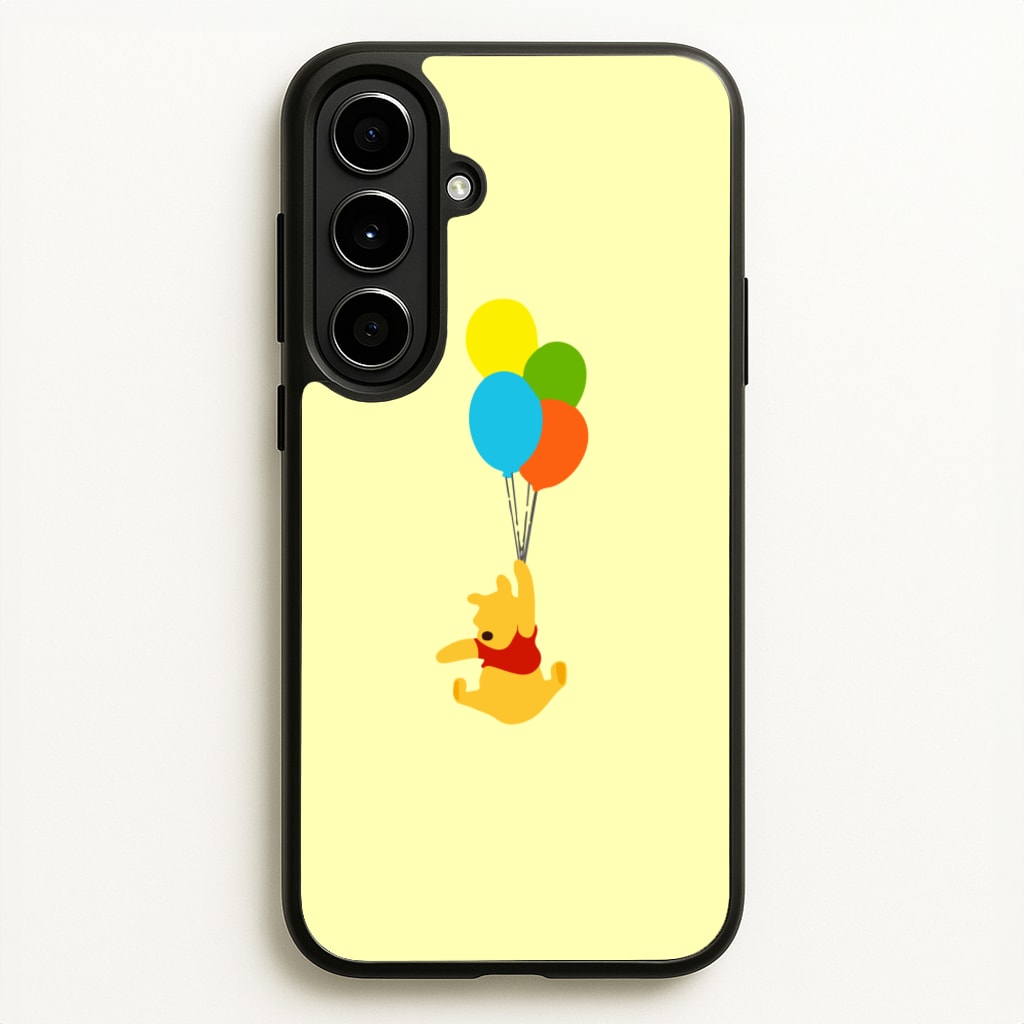 Pooh On Balloons - Disney Phone Case for Galaxy A56