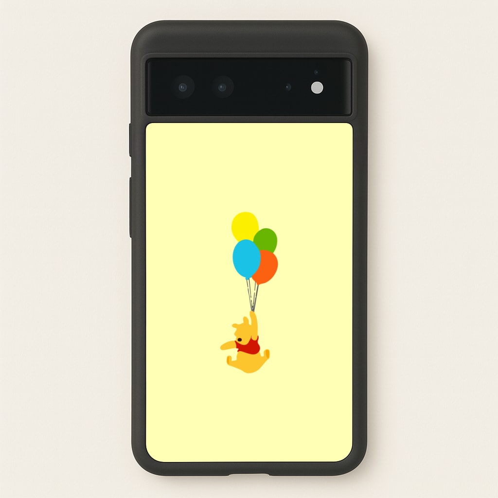 Pooh On Balloons - Disney Phone Case for Google Pixel 6