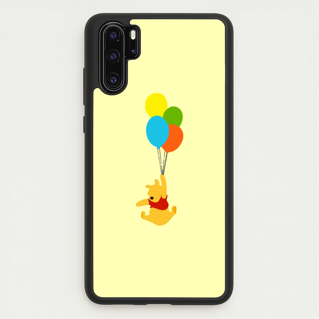 Pooh On Balloons - Disney Phone Case for Huawei P30 Pro
