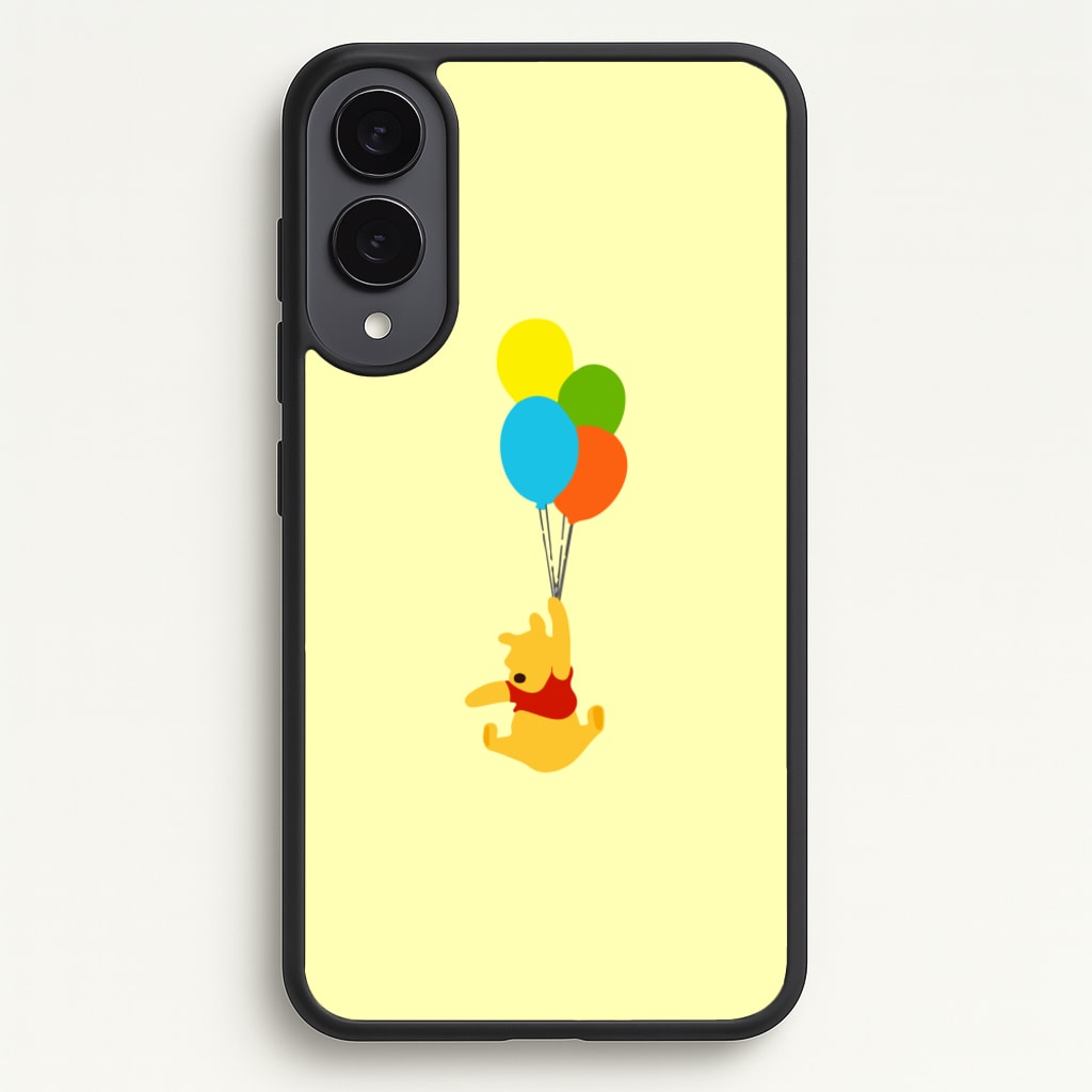 Pooh On Balloons - Disney Phone Case for Galaxy S25 Edge
