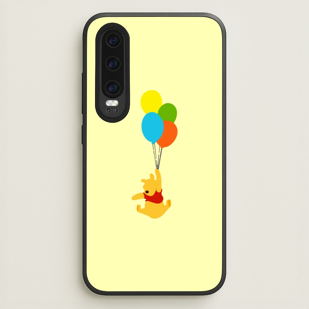 Pooh On Balloons - Disney Phone Case for Huawei P30