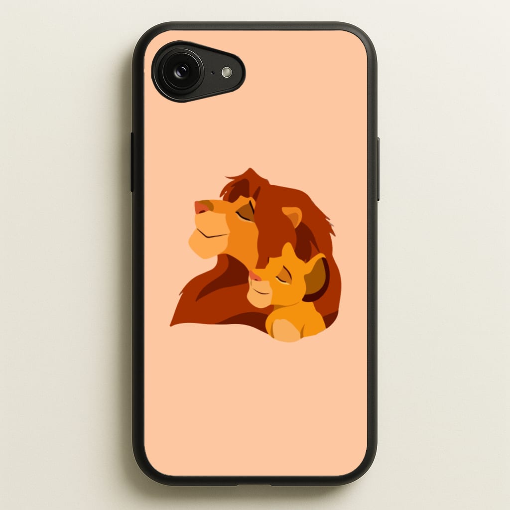 King Lion And Cub - Disney Phone Case for iPhone 16e