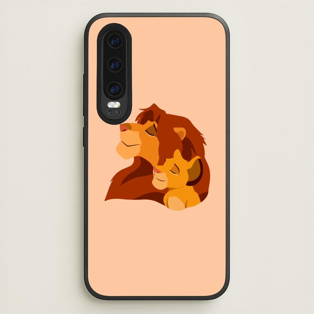 King Lion And Cub - Disney Phone Case for Huawei P30
