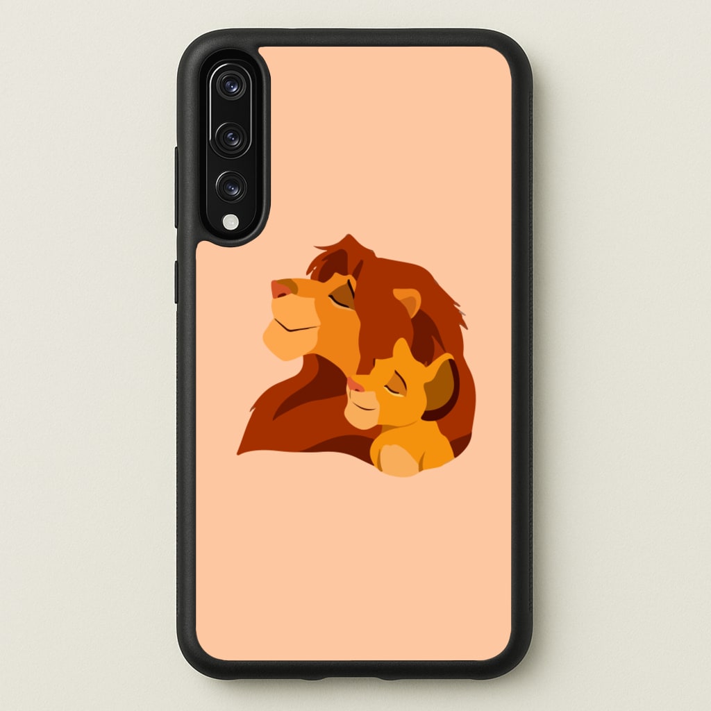 King Lion And Cub - Disney Phone Case for Huawei P20 Pro