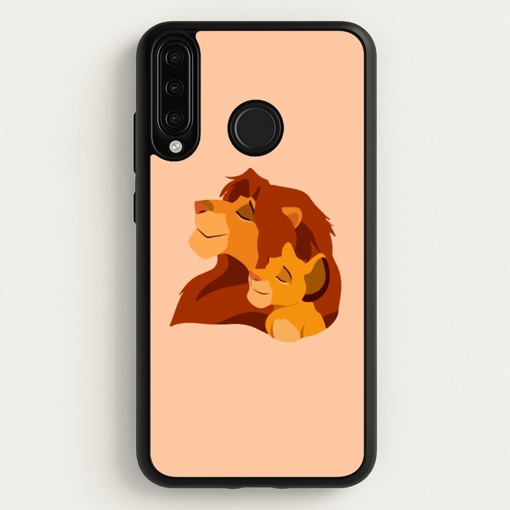 King Lion And Cub - Disney Phone Case for Huawei P30 Lite