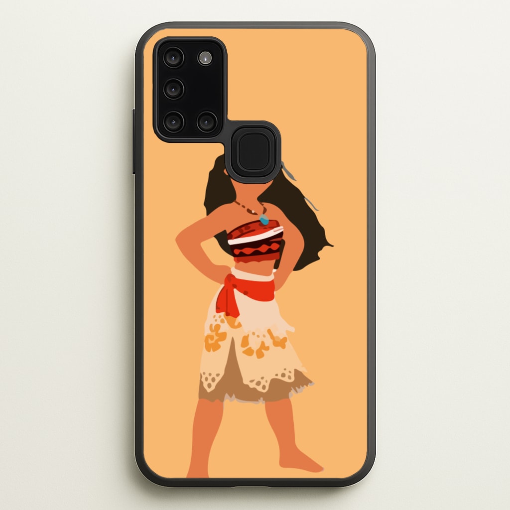 Pacific Voyager - Disney Phone Case for Galaxy A21s