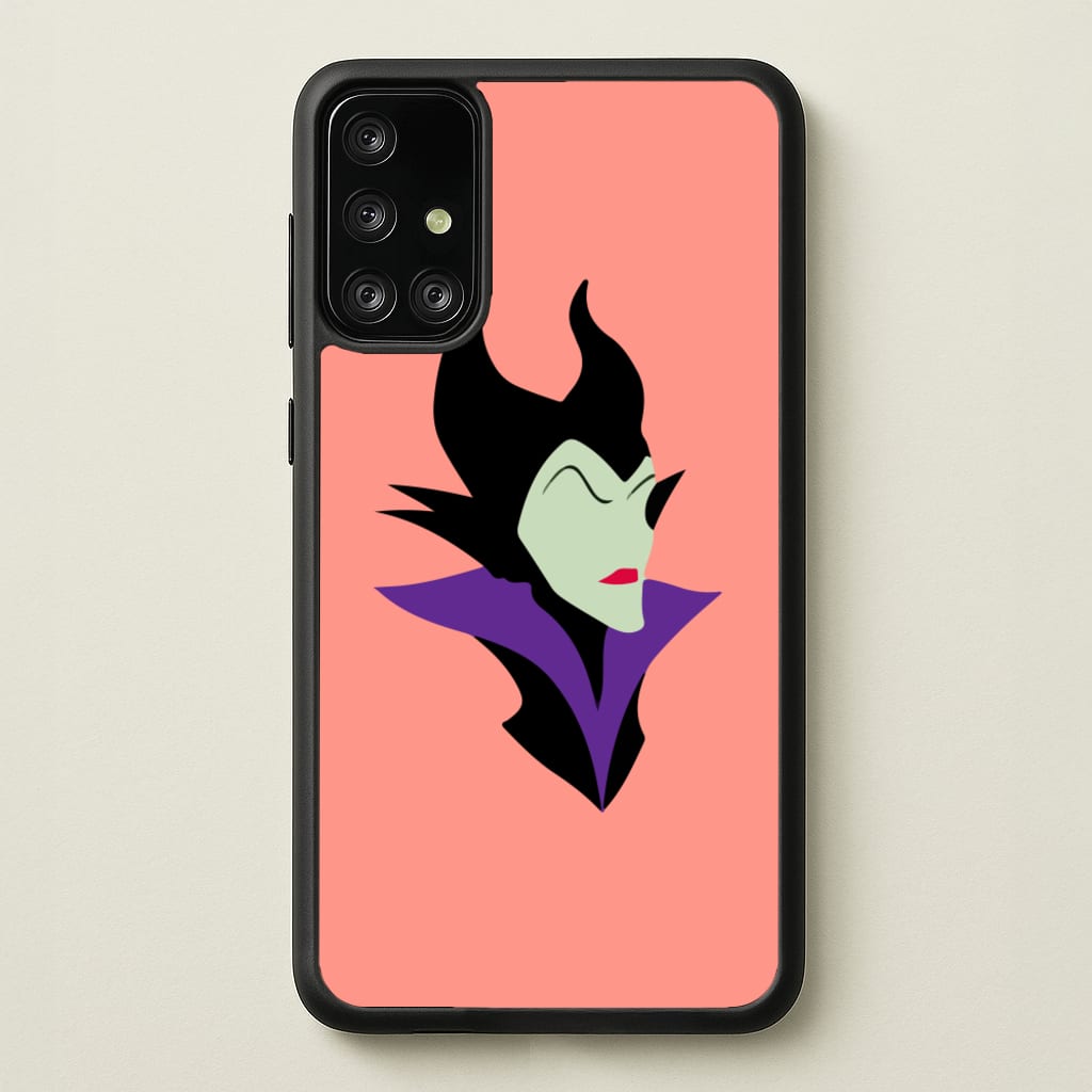 Maleficent - Disney Phone Case for Galaxy A71