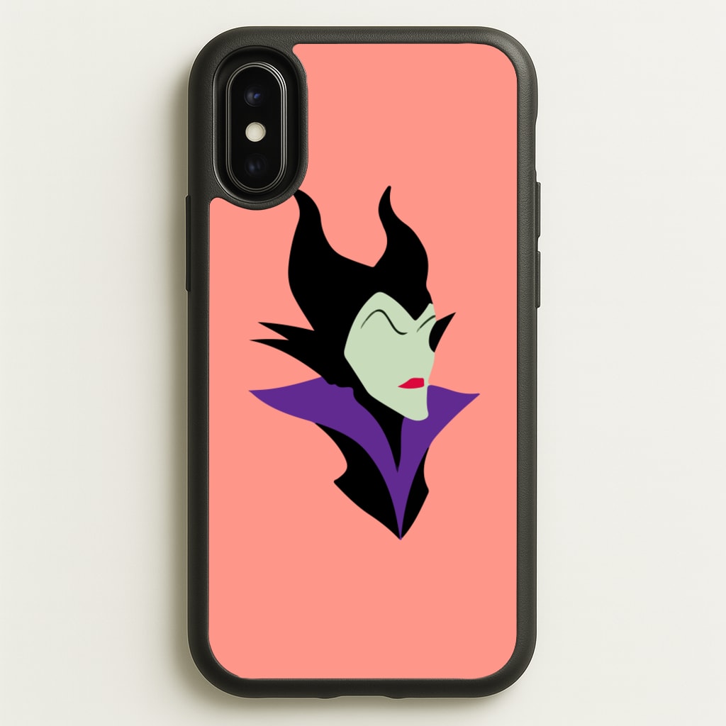 Maleficent - Disney Phone Case for iPhone X / XS