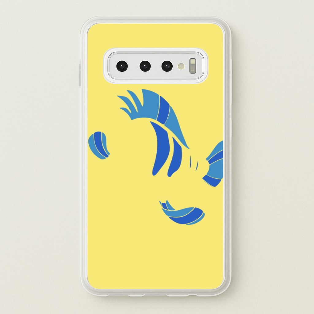 Faceless Flounder - Disney Phone Case for Galaxy S10