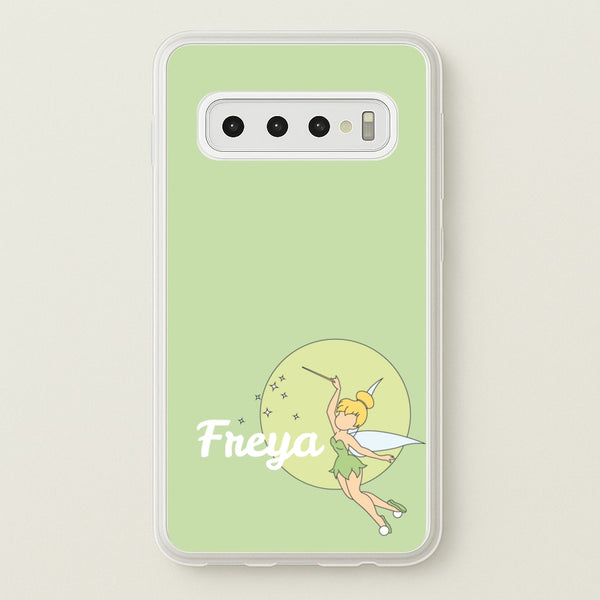 Tinkerbell - Personalised Fairytale - Disney Phone Case for Galaxy S10