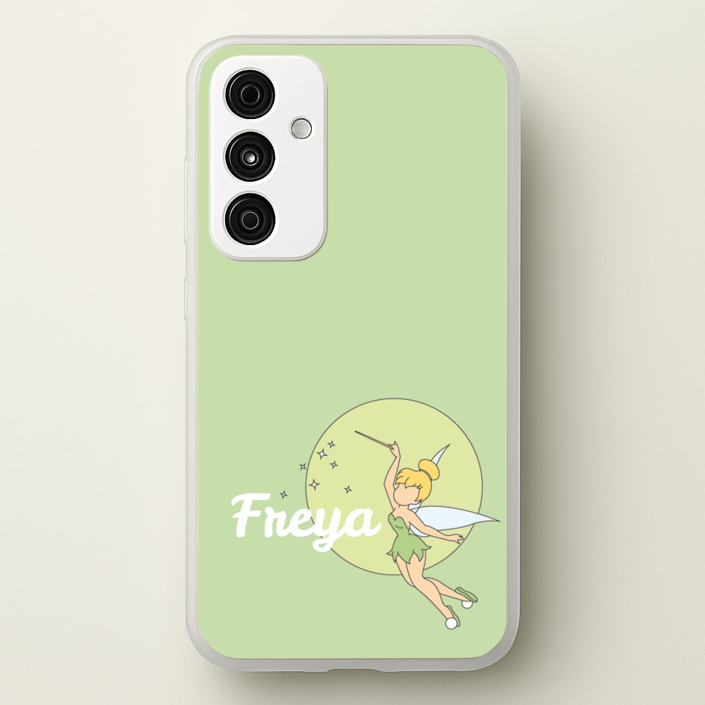 Tinkerbell - Personalised Fairytale - Disney Phone Case for Galaxy A55