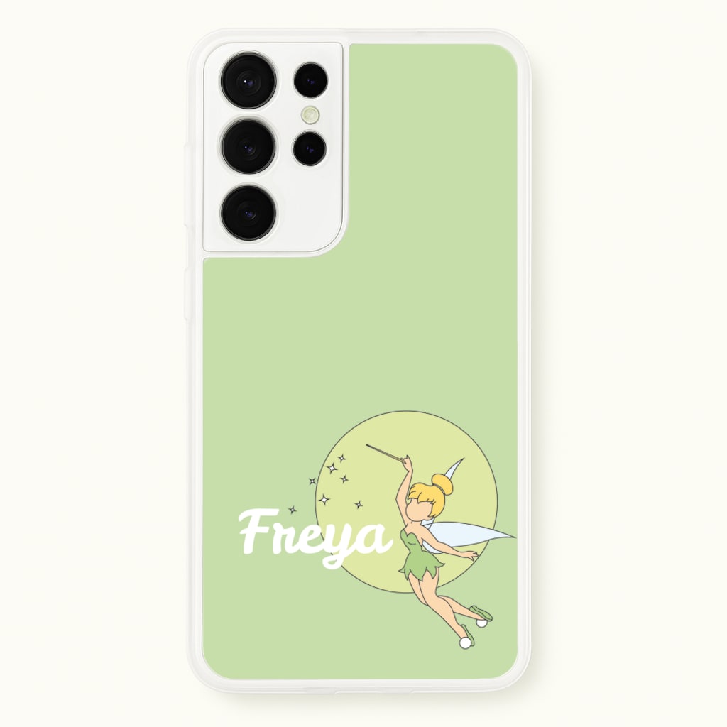 Tinkerbell - Personalised Fairytale - Disney Phone Case for Galaxy S21 Ultra