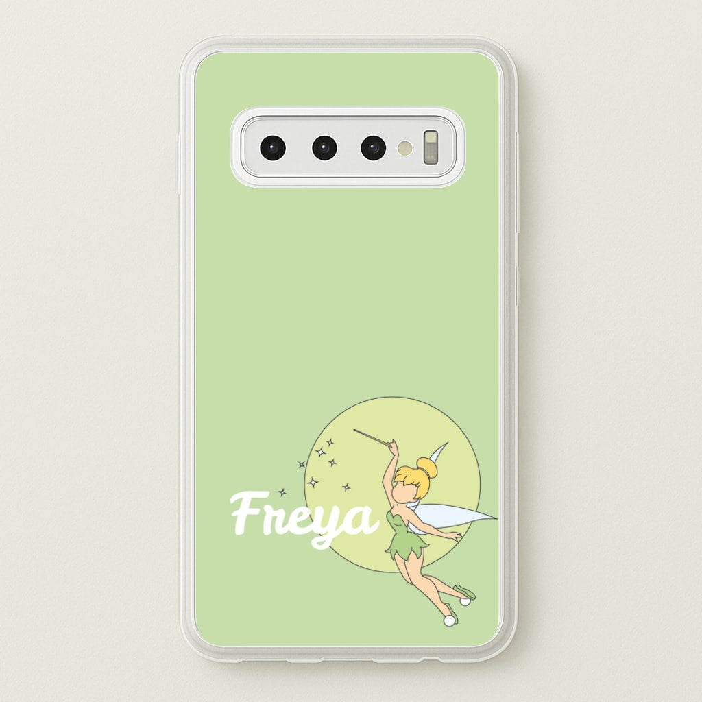 Tinkerbell - Personalised Fairytale - Disney Phone Case for Galaxy S10 Plus