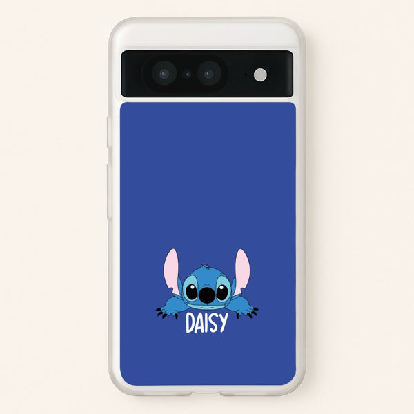 Blue Alien - Personalised Disney - Disney Phone Case for Google Pixel 8