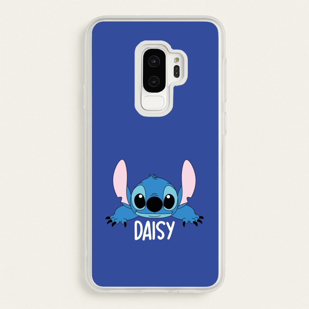 Blue Alien - Personalised Disney - Disney Phone Case for Galaxy S9 Plus