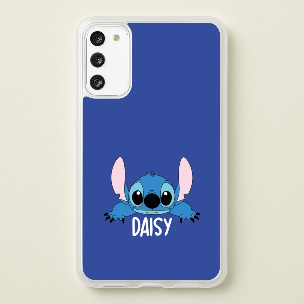 Blue Alien - Personalised Disney - Disney Phone Case for Galaxy S20FE
