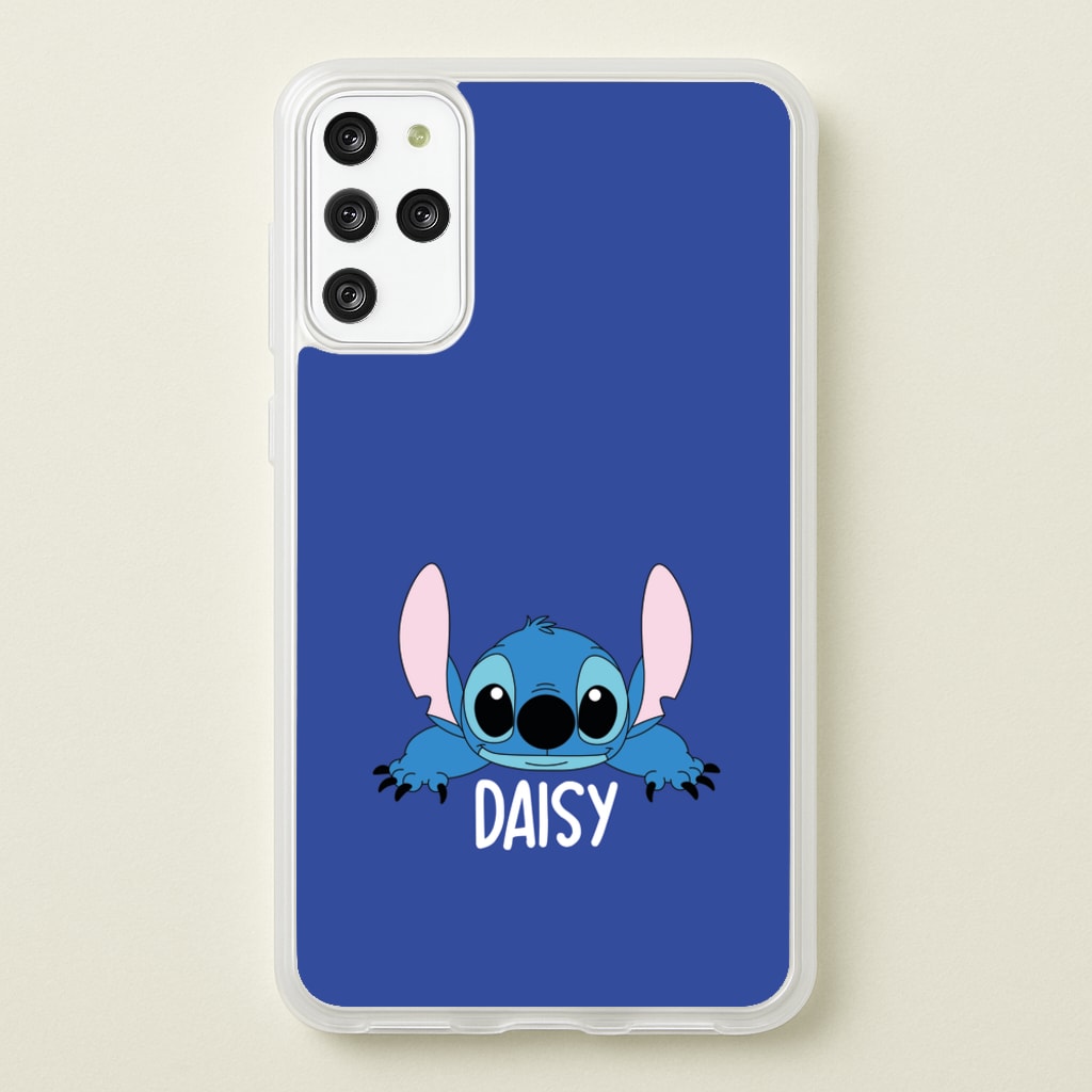 Blue Alien - Personalised Disney - Disney Phone Case for Galaxy S20 Plus