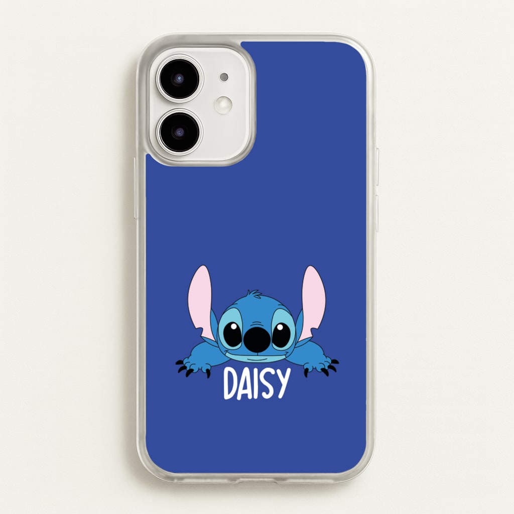 Blue Alien - Personalised Disney - Disney Phone Case for iPhone 12 Mini