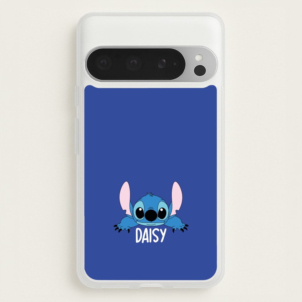 Blue Alien - Personalised Disney - Disney Phone Case for Google Pixel 9 Pro XL