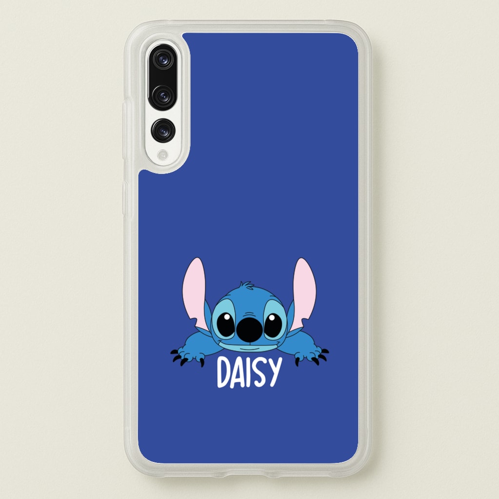 Blue Alien - Personalised Disney - Disney Phone Case for Huawei P20 Pro