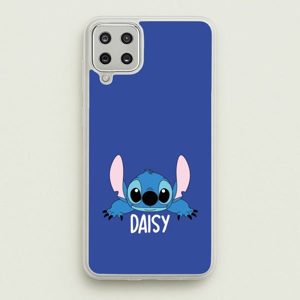 Blue Alien - Personalised Disney - Disney Phone Case for Galaxy A12