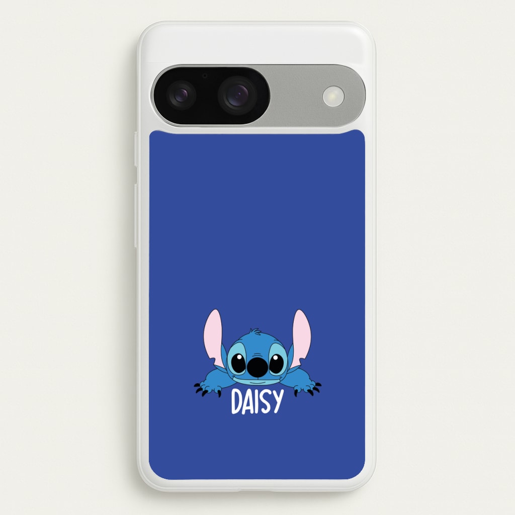 Blue Alien - Personalised Disney - Disney Phone Case for Google Pixel 9 / 9 Pro
