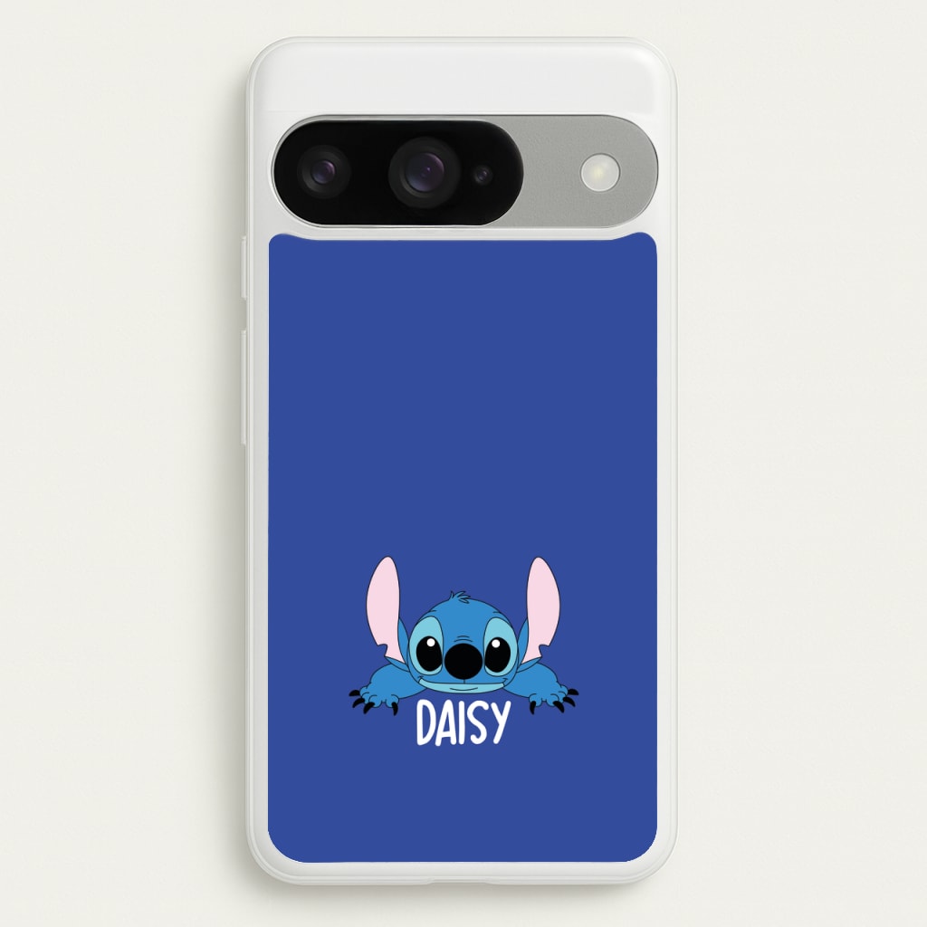 Blue Alien - Personalised Disney Phone Case for Google Pixel 10 / 10 Pro