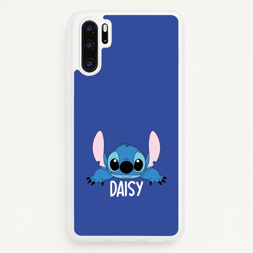 Blue Alien - Personalised Disney - Disney Phone Case for Huawei P30 Pro
