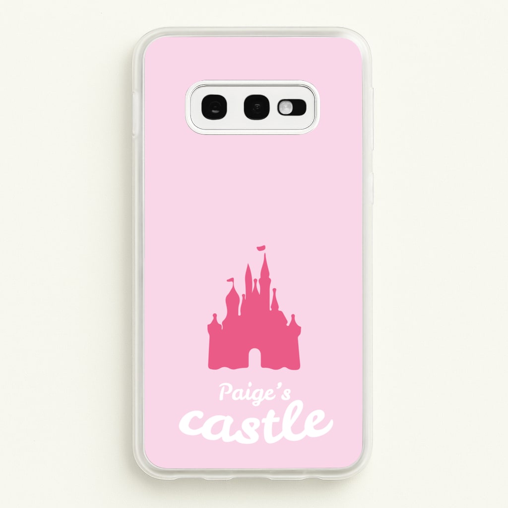 Fairytale Castle - Personalised Fairytale - Disney Phone Case for Galaxy S10e