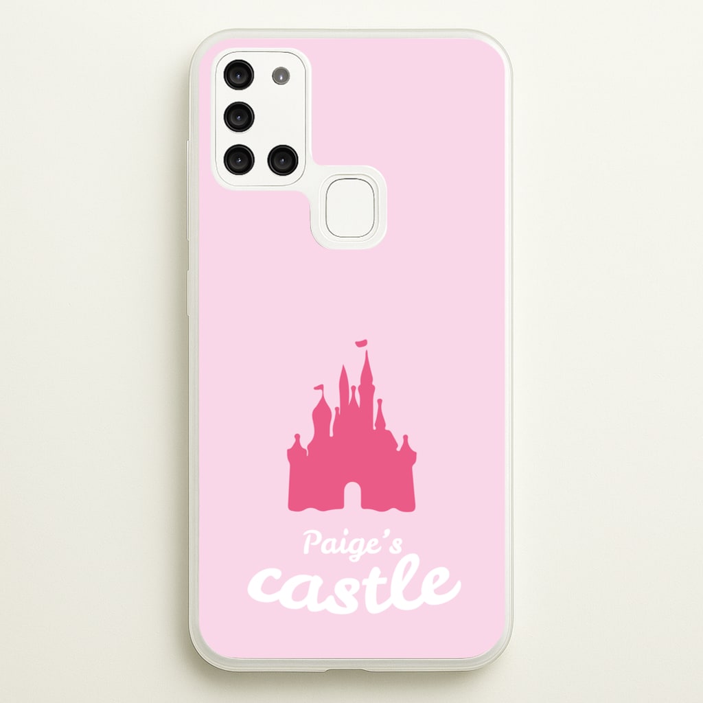 Fairytale Castle - Personalised Fairytale - Disney Phone Case for Galaxy A21s
