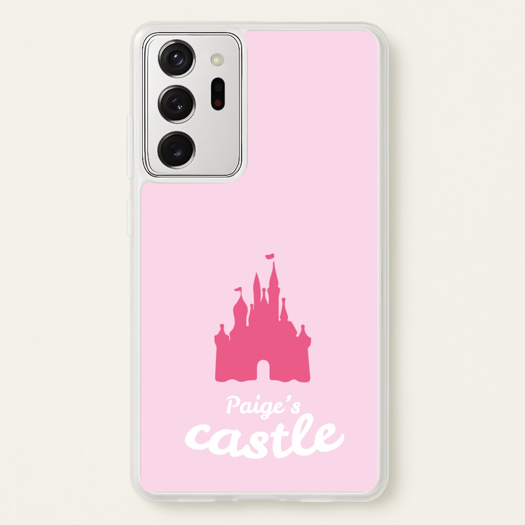 Fairytale Castle - Personalised Fairytale - Disney Phone Case for Galaxy Note 20 Ultra