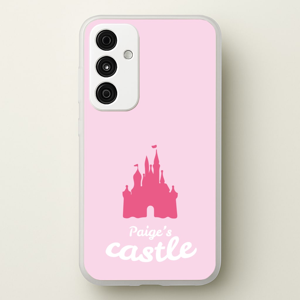 Fairytale Castle - Personalised Fairytale - Disney Phone Case for Galaxy A55