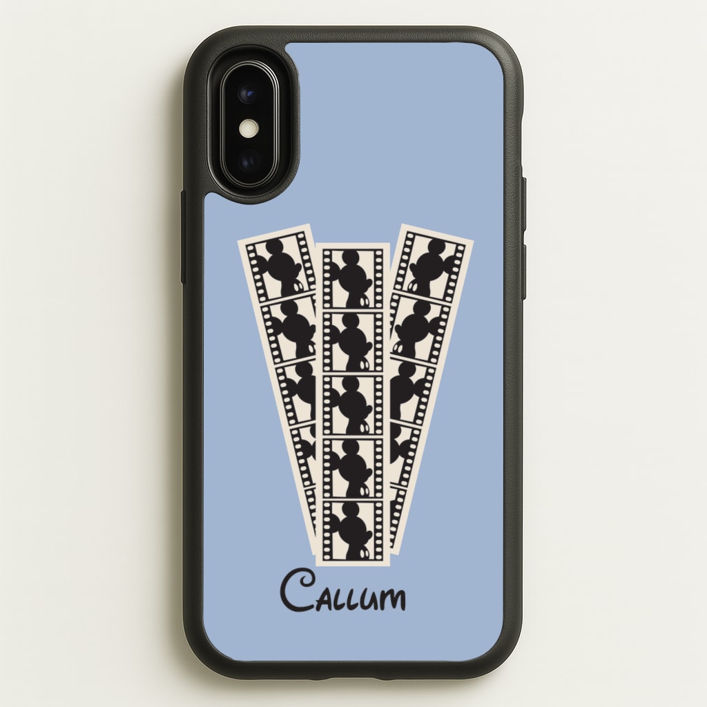 Micky Mouse - Personalised Fairytale - Disney Phone Case for iPhone X / XS