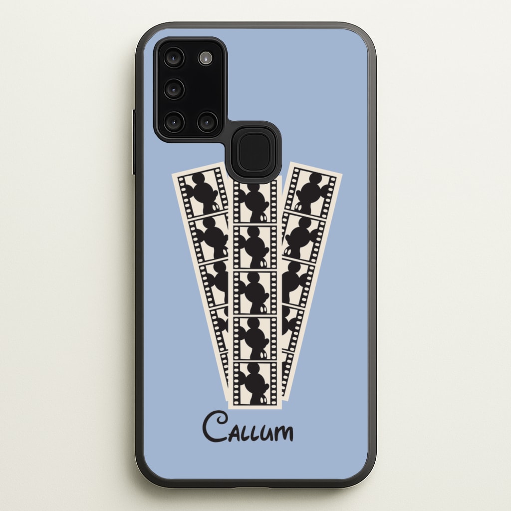 Micky Mouse - Personalised Fairytale - Disney Phone Case for Galaxy A21s