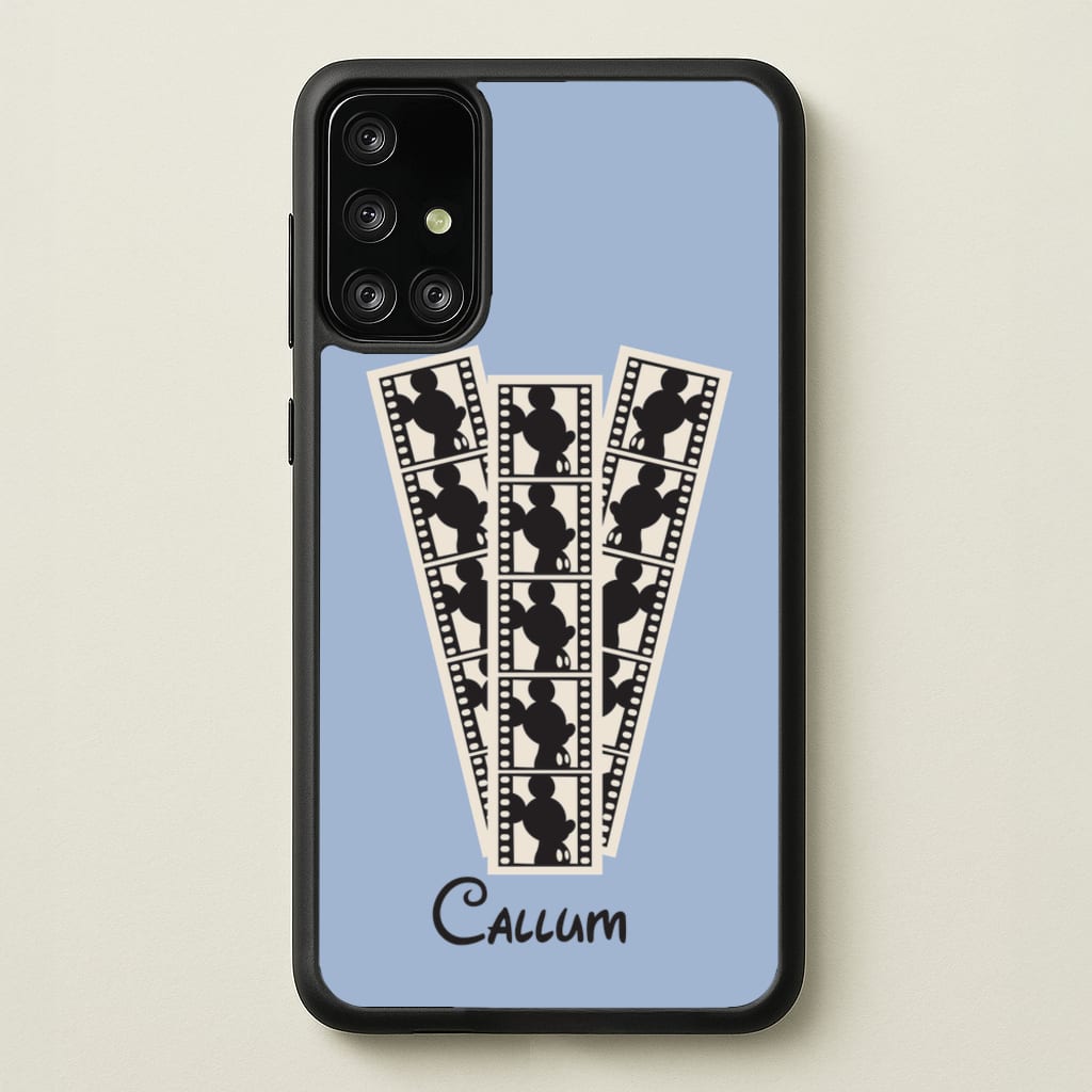 Micky Mouse - Personalised Fairytale - Disney Phone Case for Galaxy A71