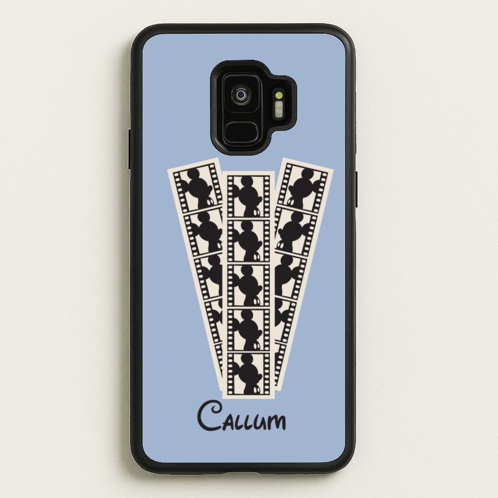 Micky Mouse - Personalised Fairytale - Disney Phone Case for Galaxy S9