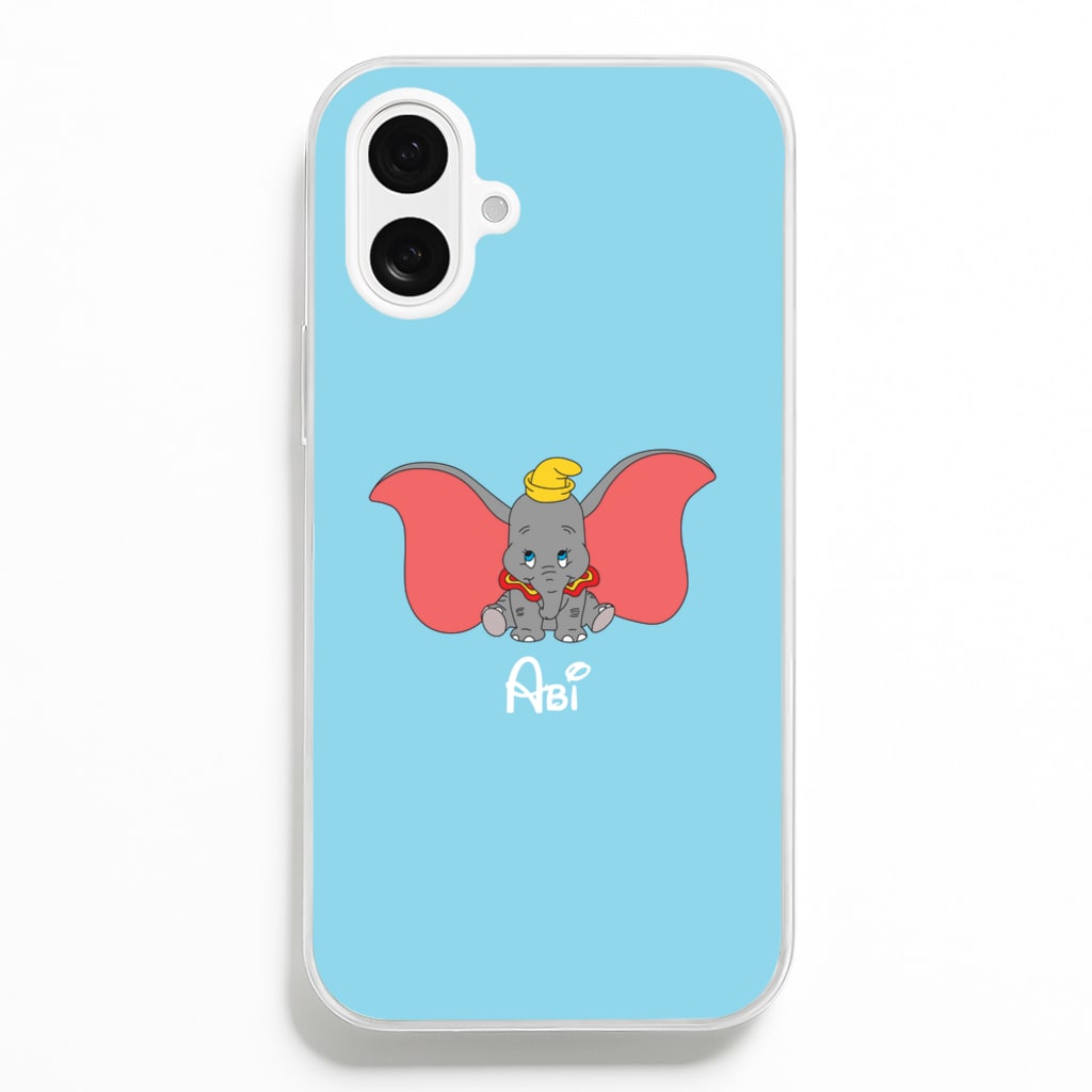 Dumbo - Personalised Fairytale - Disney Phone Case for iPhone 16 Plus