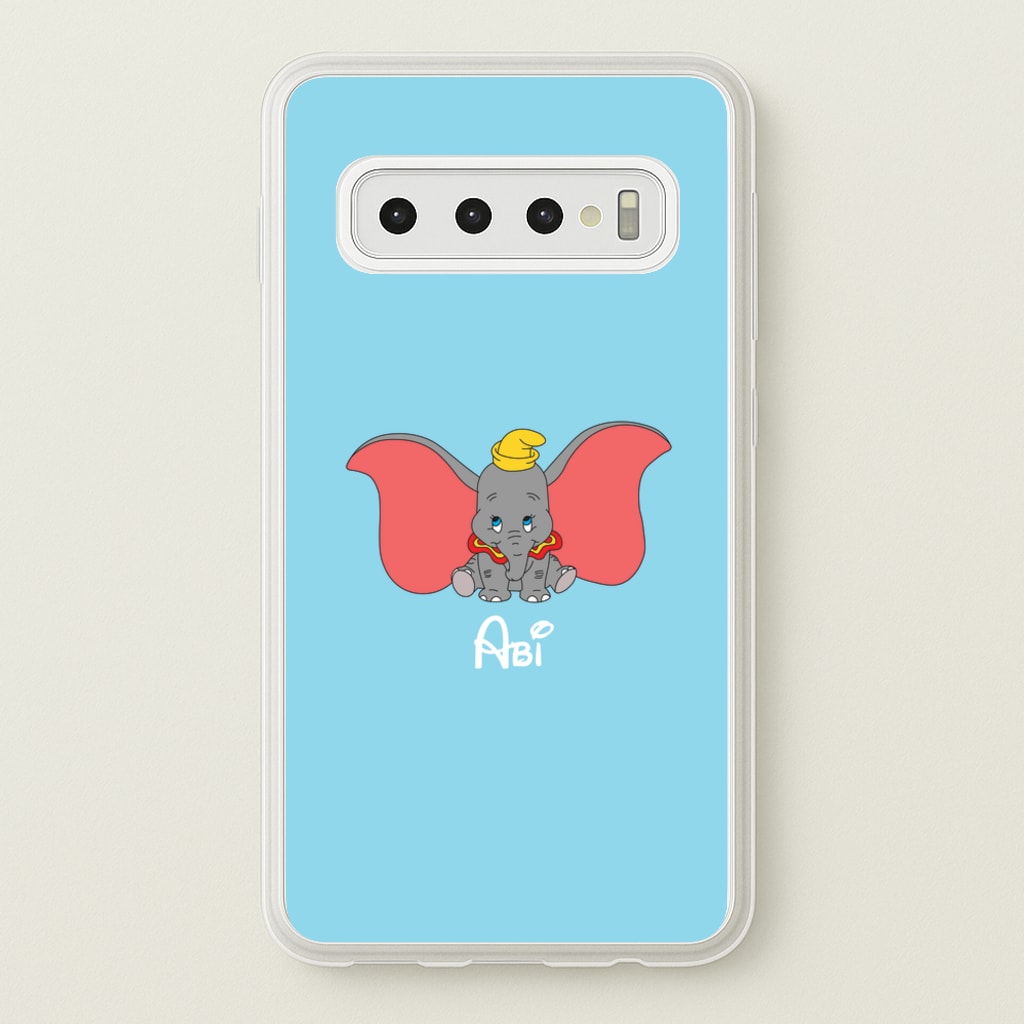 Dumbo - Personalised Fairytale - Disney Phone Case for Galaxy S10 Plus