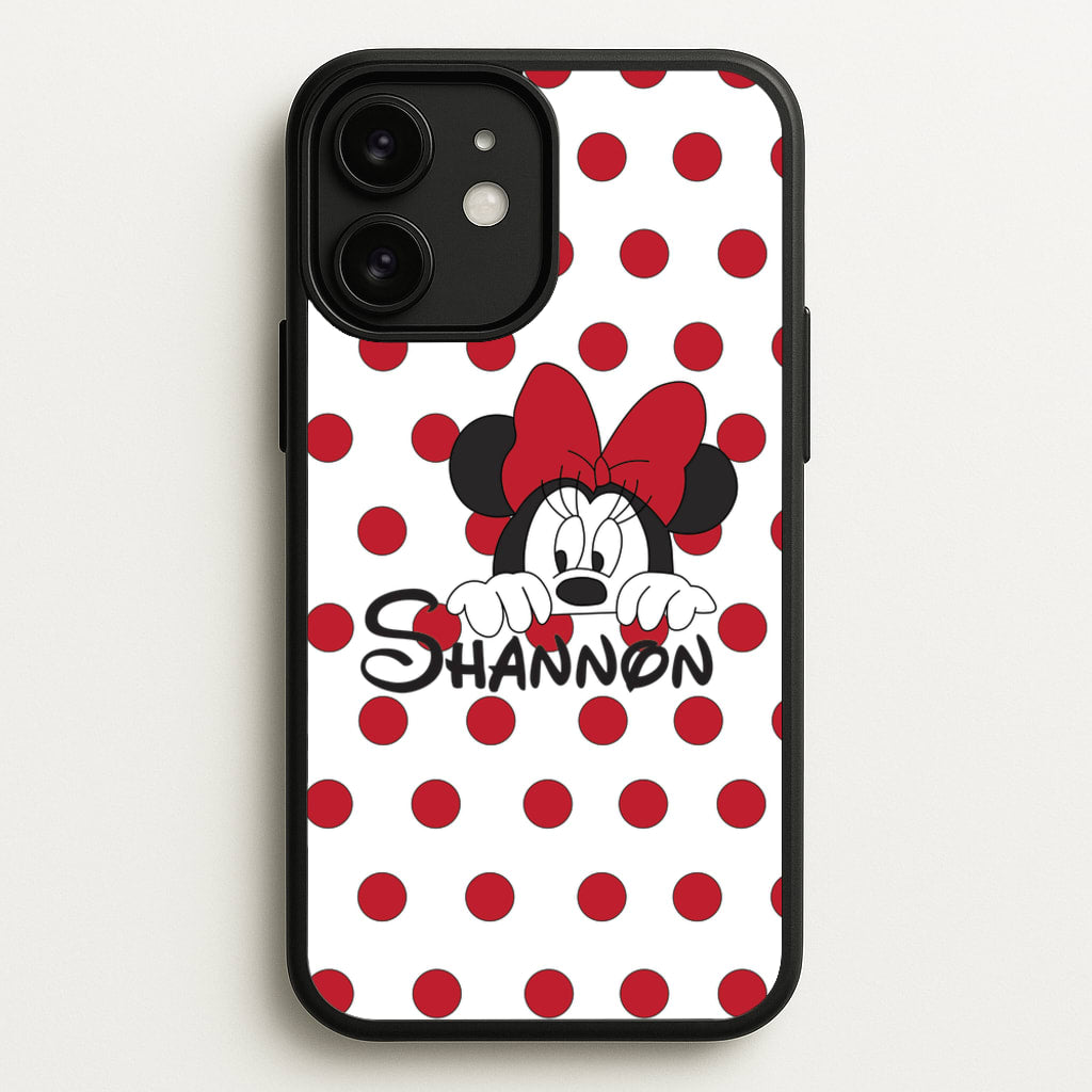 Minnie Mouse - Personalised Fairytale - Disney Phone Case for iPhone 11