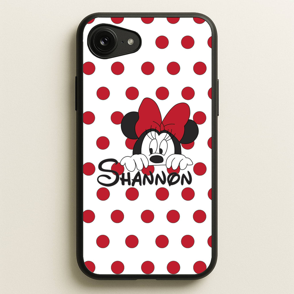Minnie Mouse - Personalised Fairytale - Disney Phone Case for iPhone 16e