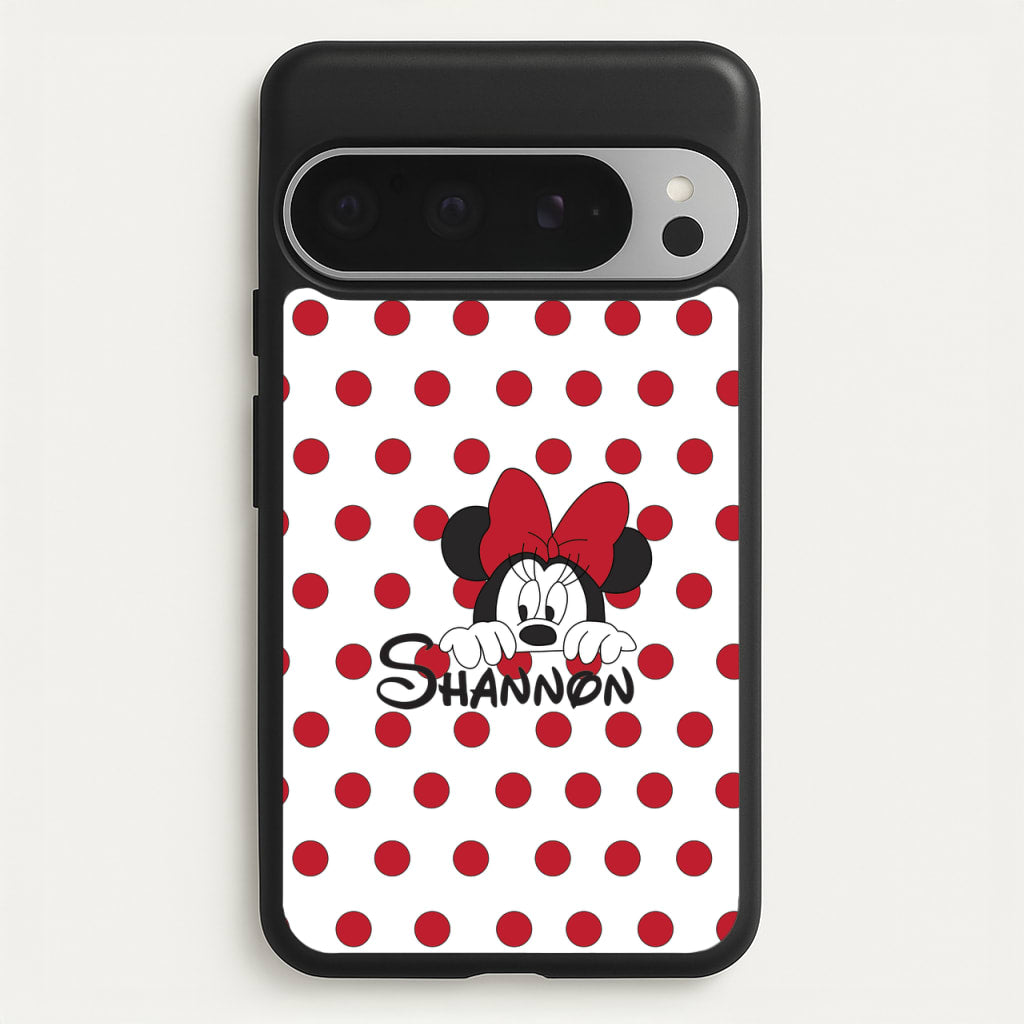 Minnie Mouse - Personalised Fairytale - Disney Phone Case for Google Pixel 9 Pro XL