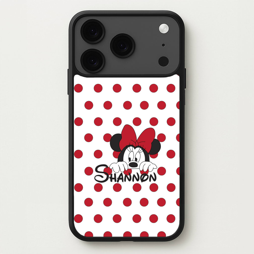Minnie Mouse - Personalised Fairytale Phone Case for iPhone 17 Pro