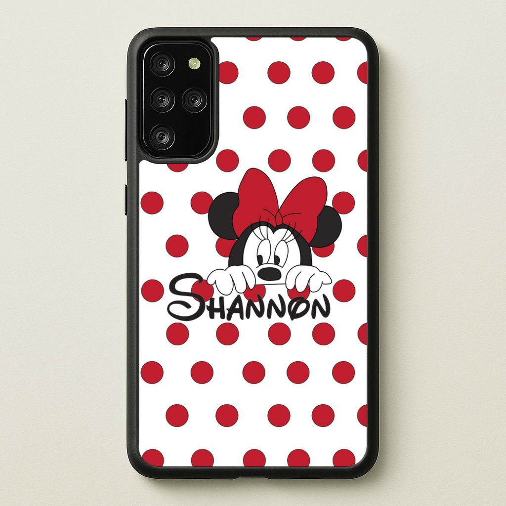 Minnie Mouse - Personalised Fairytale - Disney Phone Case for Galaxy S20 Plus