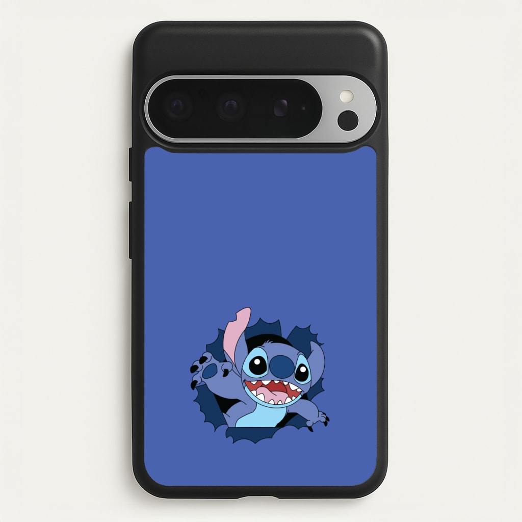 Torn Blue Alien - Disney Phone Case for Google Pixel 9 Pro XL